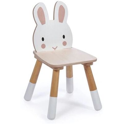 Tender Leaf Toys Forest Rabbit Chair - Child Wooden Bunny Seat Tender Leaf Toys Forest Rabbit Chair - Child Wooden Bunny Seat