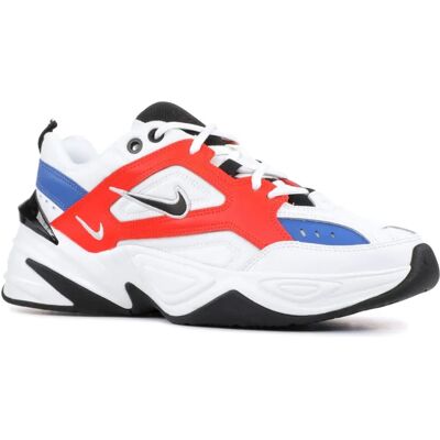 Nike M2k Tekno Summit Blanc Noir Équipe Orange - Sneakers - Publicité Nike M2k Tekno Summit Blanc Noir Équipe Orange - Sneakers - Publicité