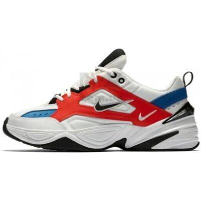 Nike M2k Tekno Sommet Blanc Noir Équipe Orange Baskets - Chaussures de course - Publicité Nike M2k Tekno Sommet Blanc Noir Équipe Orange Baskets - Chaussures de course - Publicité
