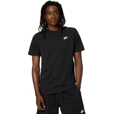 Nike AR4997-013 Black Cotton T-Shirt - Mens Classic Fit Top Nike AR4997-013 Black Cotton T-Shirt - Mens Classic Fit Top
