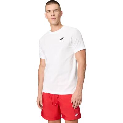 Nike Biała Koszulka Klasyczny Krój Nike Biała Koszulka Klasyczny Krój