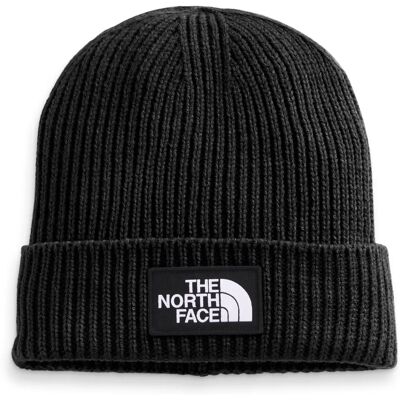 Czapka The North Face Logo Box Cuff (NF0A3FJX) - czarna tnf Czapka The North Face Logo Box Cuff (NF0A3FJX) - czarna tnf