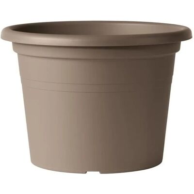 Maceta Deroma 60cm Taupe Contenedor Circular para Jardín Reciclado Maceta Deroma 60cm Taupe Contenedor Circular para Jardín Reciclado