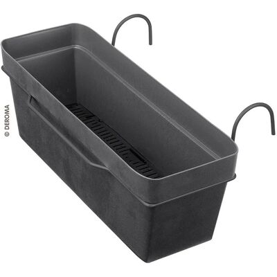 Deroma - Like - Grau - 19x49x16.5x30 cm - Planter Deroma - Like - Grau - 19x49x16.5x30 cm - Planter