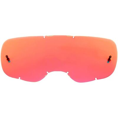 Lente de reemplazo Fox Airspace II / Main II VLS Chrome Lexan con espejo - Rojo - Unisex Lente de reemplazo Fox Airspace II / Main II VLS Chrome Lexan con espejo - Rojo - Unisex