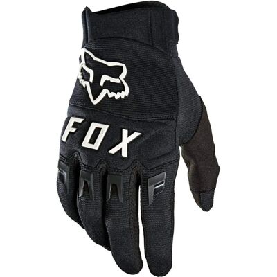 Guantes de moto Fox Dirtpaw Blanco Negro - Flexibilidad, protección, agarre Guantes de moto Fox Dirtpaw Blanco Negro - Flexibilidad, protección, agarre