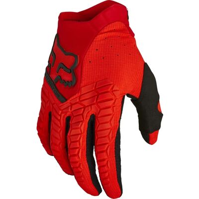Guanti da Motocross Fox Pawtector - Nero Rosso 2XL Guanti da Motocross Fox Pawtector - Nero Rosso 2XL