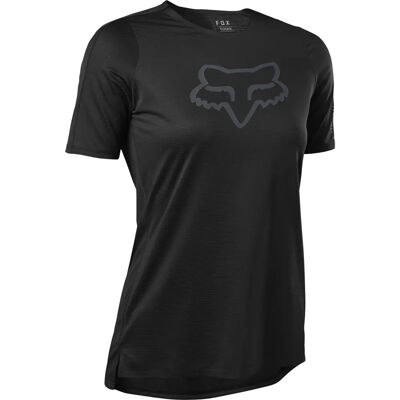 Fox Racing Kvinde Flexair Pro Kortærmet Trøje - Sort - S Fox Racing Kvinde Flexair Pro Kortærmet Trøje - Sort - S