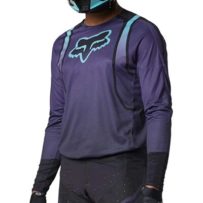 Maglia da Motocross Fox 360 Vizen - Nero Viola - XL - Unisex Maglia da Motocross Fox 360 Vizen - Nero Viola - XL - Unisex
