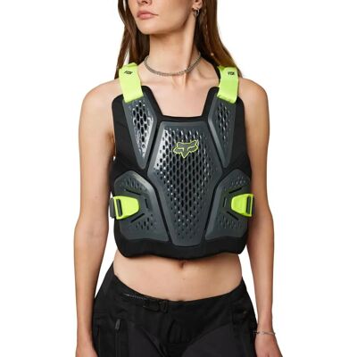 Protection de Poitrine Fox Raceframe Impact SB - Ombre Sombre - L/XL - Protection contre les chocs - Publicité Protection de Poitrine Fox Raceframe Impact SB - Ombre Sombre - L/XL - Protection contre les chocs - Publicité