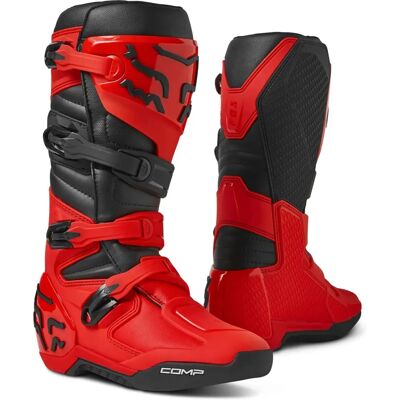 Bottes de Motocross Fox Comp - Légères, Durables, Ajustables - Publicité Bottes de Motocross Fox Comp - Légères, Durables, Ajustables - Publicité