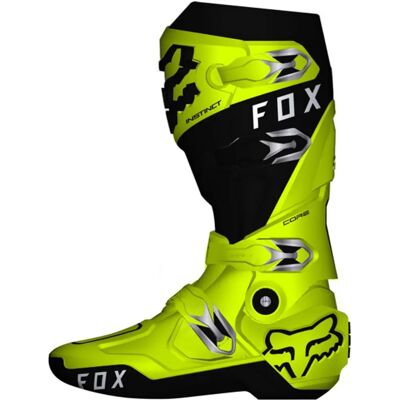Stivali da motocross fluorescenti Fox Instinct 20 - Stivali Stivali da motocross fluorescenti Fox Instinct 20 - Stivali