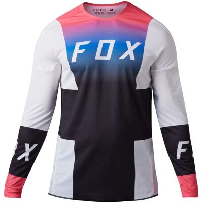 Maglia da motocross Fox Horyzn - Nero Bianco - L Maglia da motocross Fox Horyzn - Nero Bianco - L