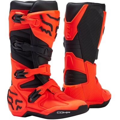 Fox Racing - Comp Junior Flo Orange - US-6 - Boots Fox Racing - Comp Junior Flo Orange - US-6 - Boots