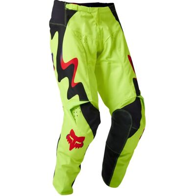 Pantaloni da motocross Fox 180 Kozmik - Giallo - 28 Pantaloni da motocross Fox 180 Kozmik - Giallo - 28