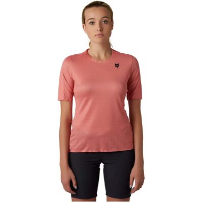 Maillot Fox Racing Flexair Ascent SS - Saumon Rose - XS Maillot Fox Racing Flexair Ascent SS - Saumon Rose - XS