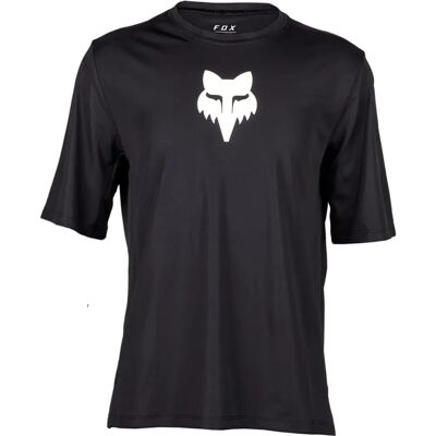 Camiseta de ciclismo de manga corta Fox Racing Youth Ranger - Negro - M - Unisex Camiseta de ciclismo de manga corta Fox Racing Youth Ranger - Negro - M - Unisex