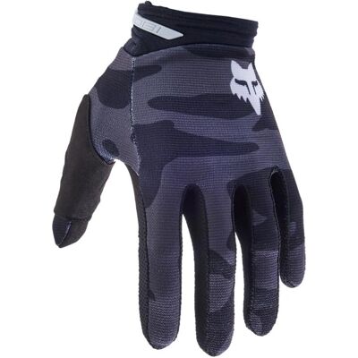 Fox 180 Bnkr Zwarte Camo Handschoenen - Motocross Fox 180 Bnkr Zwarte Camo Handschoenen - Motocross