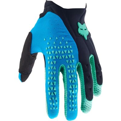 Guantes Fox Pawtector - Negro/Azul L Guantes Fox Pawtector - Negro/Azul L