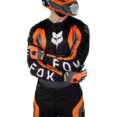Fox 180 Ballast Motocross-Paita - Nero Grigio - 2XL Fox 180 Ballast Motocross-Paita - Nero Grigio - 2XL