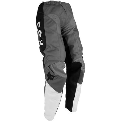 Pantaloni Motocross Giovanili FOX 180 Nitro - Grigio/Nero - Tipo di prodotto Pantaloni Motocross Giovanili FOX 180 Nitro - Grigio/Nero - Tipo di prodotto