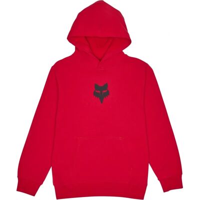 Fox Youth Legacy Fleece Hoodie - Flame Red - S - Unisex Fox Youth Legacy Fleece Hoodie - Flame Red - S - Unisex