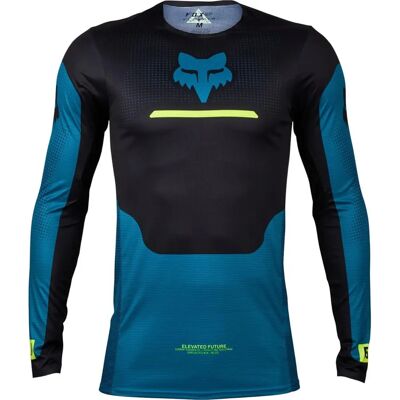 Fox Racing Flexair Optical Maui Blue L - Maglietta Motocross Fox Racing Flexair Optical Maui Blue L - Maglietta Motocross