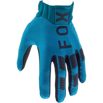 Guanti da motocross FOX Flexair 2023 - Nero Blu Guanti da motocross FOX Flexair 2023 - Nero Blu