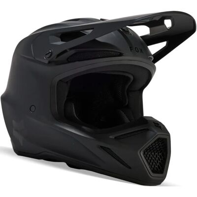 Casco Fox V3 - Nero - Resistente agli impatti, Leggero, Ventilato Casco Fox V3 - Nero - Resistente agli impatti, Leggero, Ventilato