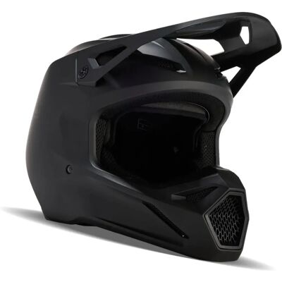 Casco V1 Matte Black Fox - M - Protezione Impatti Casco V1 Matte Black Fox - M - Protezione Impatti