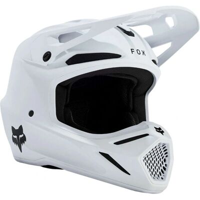 Fox V3 Solid - bianco opaco Fox V3 Solid - bianco opaco