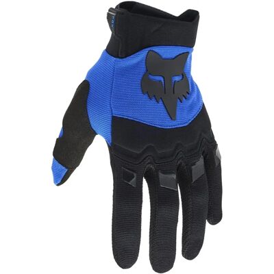 FOX Dirtpaw 2023 Motocross Kesztyűk - Fekete Kék - L FOX Dirtpaw 2023 Motocross Kesztyűk - Fekete Kék - L