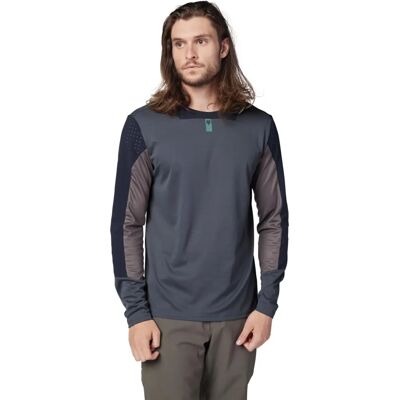 FOX Defend LS Jersey - Camiseta de MTB, reciclada, corte holgado FOX Defend LS Jersey - Camiseta de MTB, reciclada, corte holgado