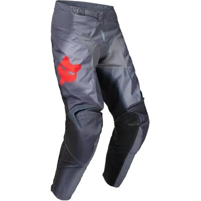 Fox 180 Interfere Pantaloni da motocross Grigio Rosso 32 Fox 180 Interfere Pantaloni da motocross Grigio Rosso 32
