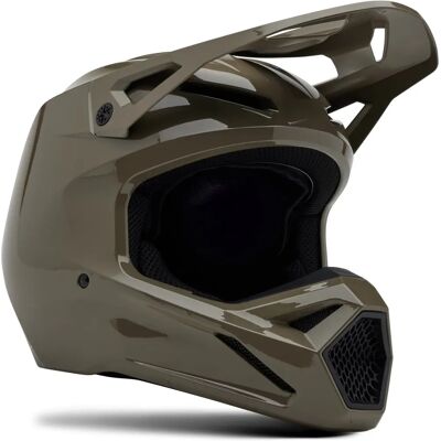 Casco Fox V1 - Colore Solido Grigio Chiaro - Casco Casco Fox V1 - Colore Solido Grigio Chiaro - Casco