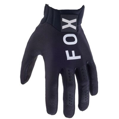 FOX Flexair Zwarte Motorradhandschoenen FOX Flexair Zwarte Motorradhandschoenen