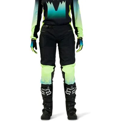 Pantaloni da motocross Fox Racing 180 Lean Nero Rosa - Pantaloni da motocross Pantaloni da motocross Fox Racing 180 Lean Nero Rosa - Pantaloni da motocross