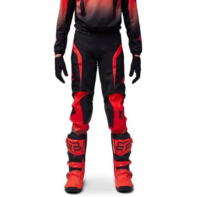 Fox Racing 180 Lean Rode Fluorescente Motocross Broeken - Broeken Fox Racing 180 Lean Rode Fluorescente Motocross Broeken - Broeken