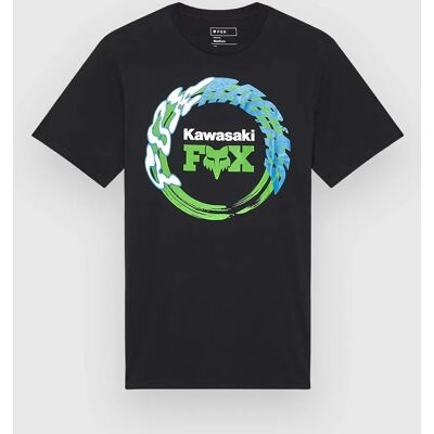 T-shirt Fox Kawasaki Noir S - Vêtements Décontractés - Publicité T-shirt Fox Kawasaki Noir S - Vêtements Décontractés - Publicité