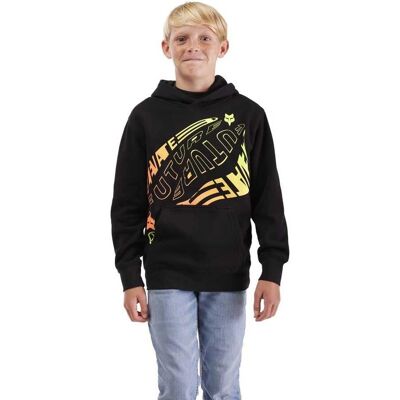 Sudadera con capucha negra para niños Fox Racing Elevated Sudadera con capucha negra para niños Fox Racing Elevated