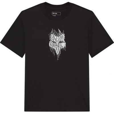 Fox Racing W Bark noir - T-shirt Fox Racing W Bark noir - T-shirt
