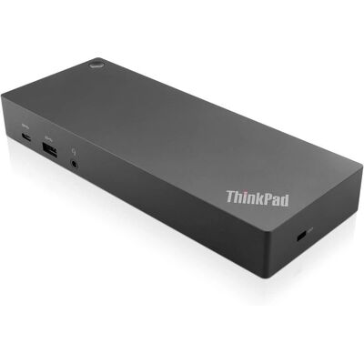 Lenovo ThinkPad Docking Station - USB-C & USB-A, Sort Lenovo ThinkPad Docking Station - USB-C & USB-A, Sort