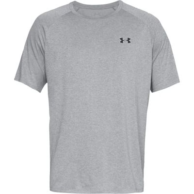 Under Armour UA Tech 2.0 Short Sleeve T-Shirt - Grey - Sport Under Armour UA Tech 2.0 Short Sleeve T-Shirt - Grey - Sport