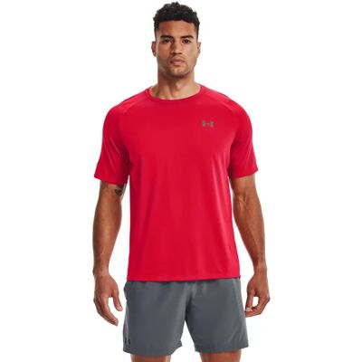 Under Armour Men's Red UA Tech 2.0 Short Sleeve T-shirt - T-shirt Under Armour Men's Red UA Tech 2.0 Short Sleeve T-shirt - T-shirt