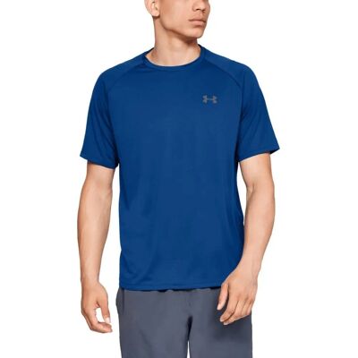 Under Armour Herren Blau Tech T-Shirt - Sportbekleidung Under Armour Herren Blau Tech T-Shirt - Sportbekleidung