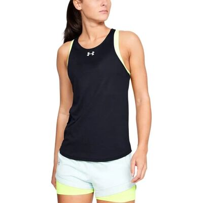 Under Armour Svart UA Qualifier andningsbar tanktop - Tanktop Under Armour Svart UA Qualifier andningsbar tanktop - Tanktop