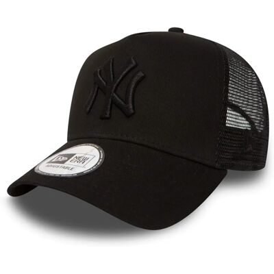 New Era Clean A Frame Trucker - New York Yankees - μαύρο σε μαύρο New Era Clean A Frame Trucker - New York Yankees - μαύρο σε μαύρο