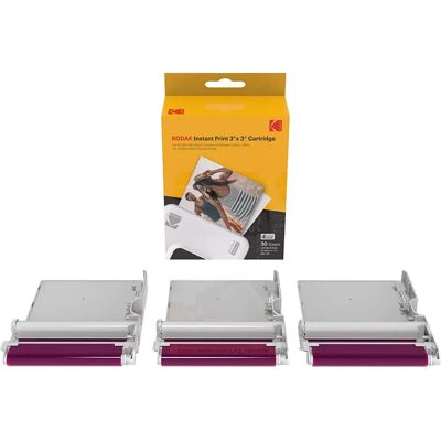 Kodak Mini Shot 3x3 Instant Foto Cartridge - 30 Utskrifter Kodak Mini Shot 3x3 Instant Foto Cartridge - 30 Utskrifter