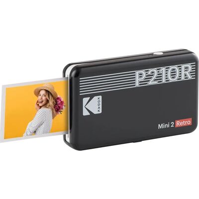 Kodak Mini 2 Retro - White - Photo Printer Kodak Mini 2 Retro - White - Photo Printer