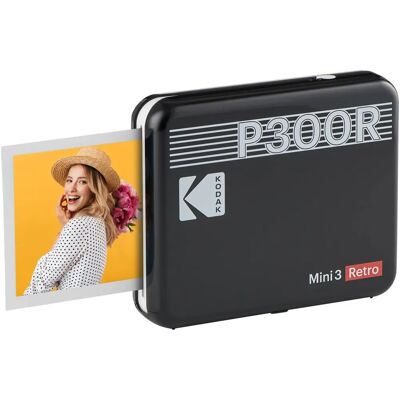 Kodak Mini 3 Retro Portable Photo Printer - Water-Resistant Kodak Mini 3 Retro Portable Photo Printer - Water-Resistant